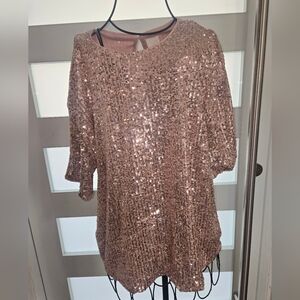 Pino Sparkling Sequin Top